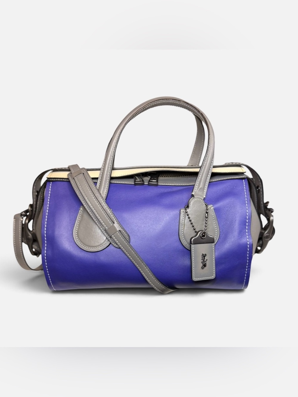 Coach 1941 Colorblock Leather Badland’s Satchel - Style No. 56587